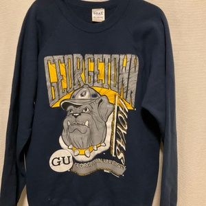 * Rare * Vintage Georgetown University Goyas Sweatshirt